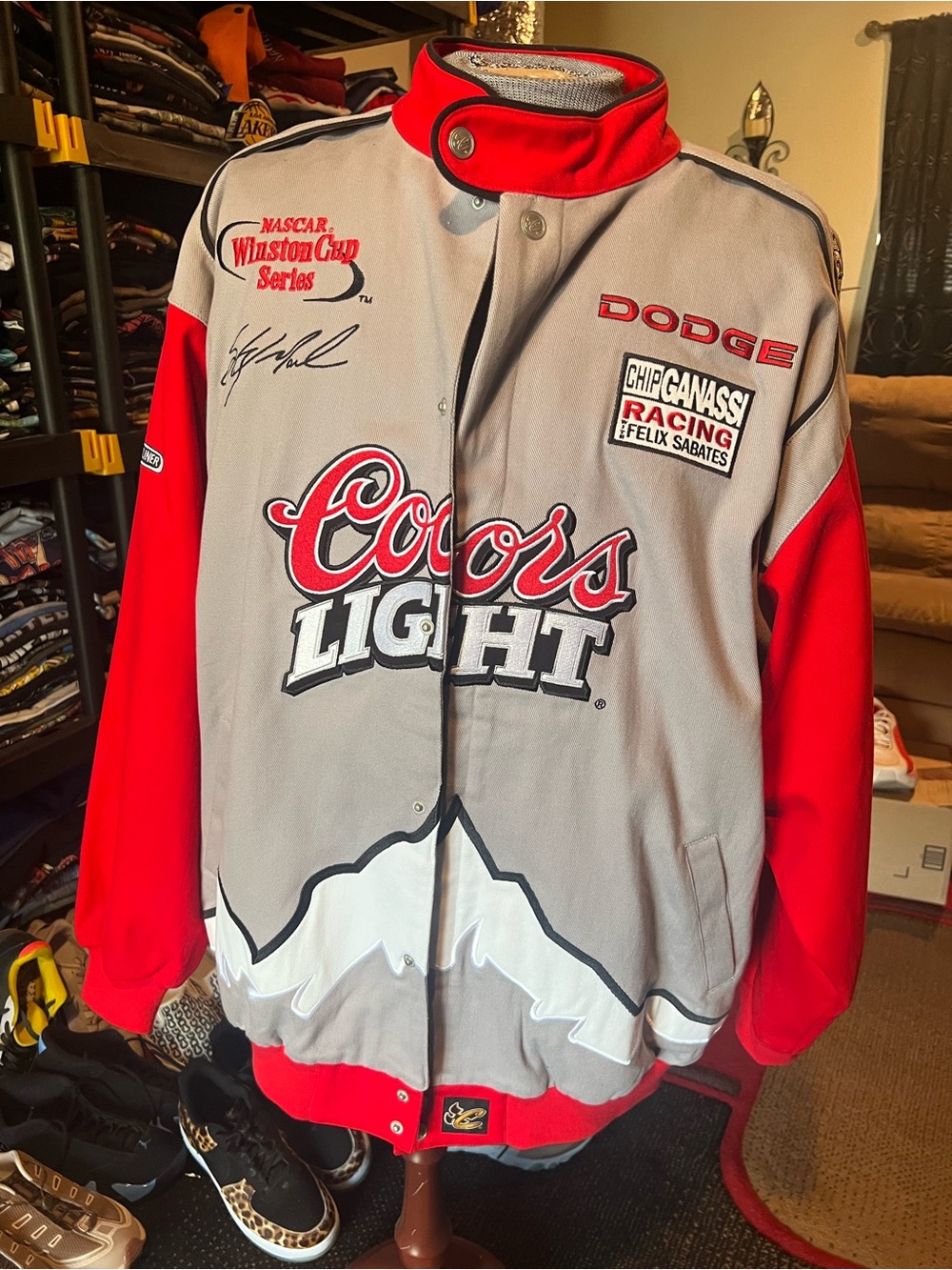Coors Light Racing Jacket Size XXL
